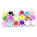 Colorful Acrylique Resin Nail Powder Art Art Pinter Effet de paillettes en poudre acrylique